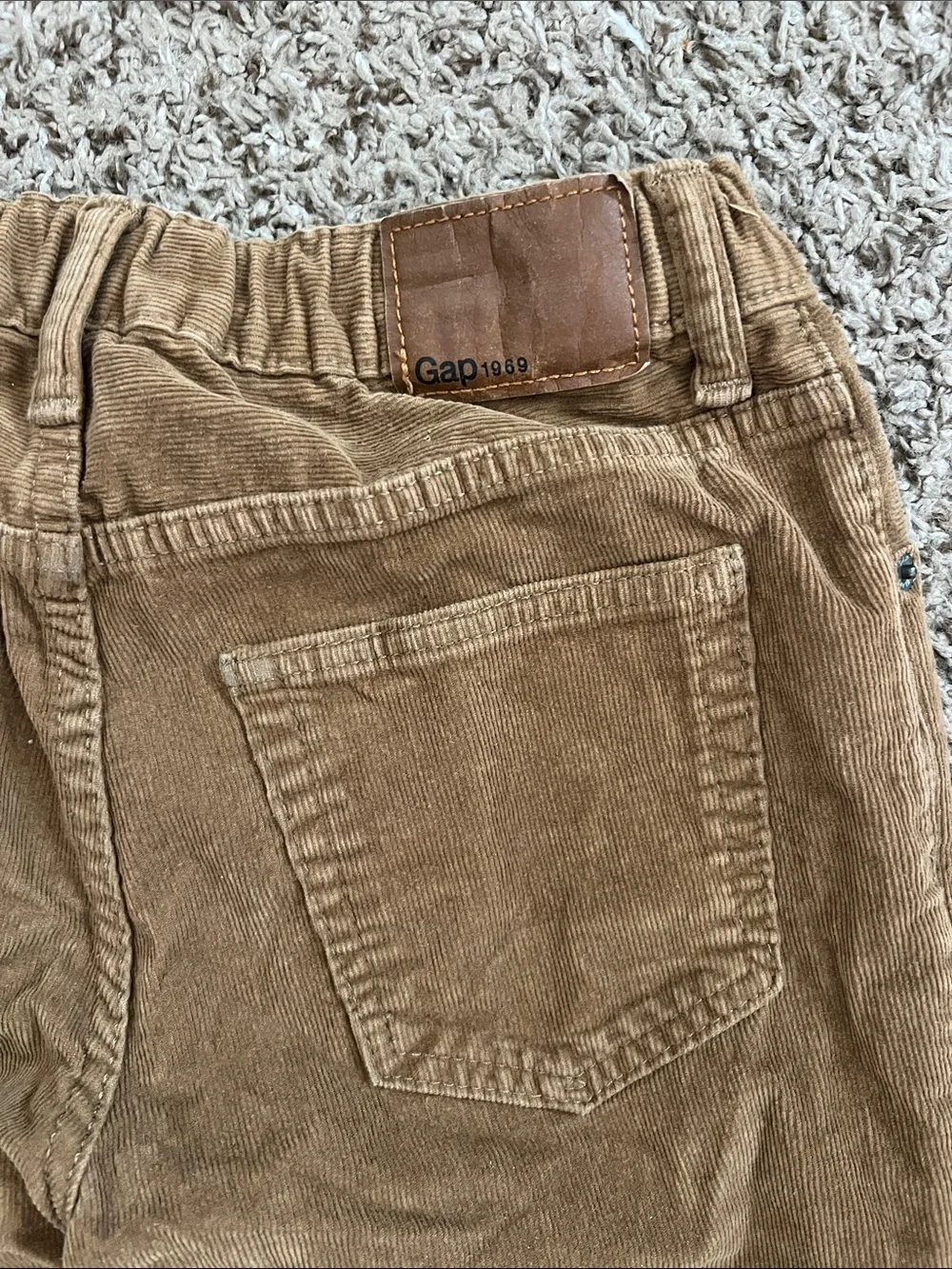 Gap Kids boys brown corduroy pants size 14